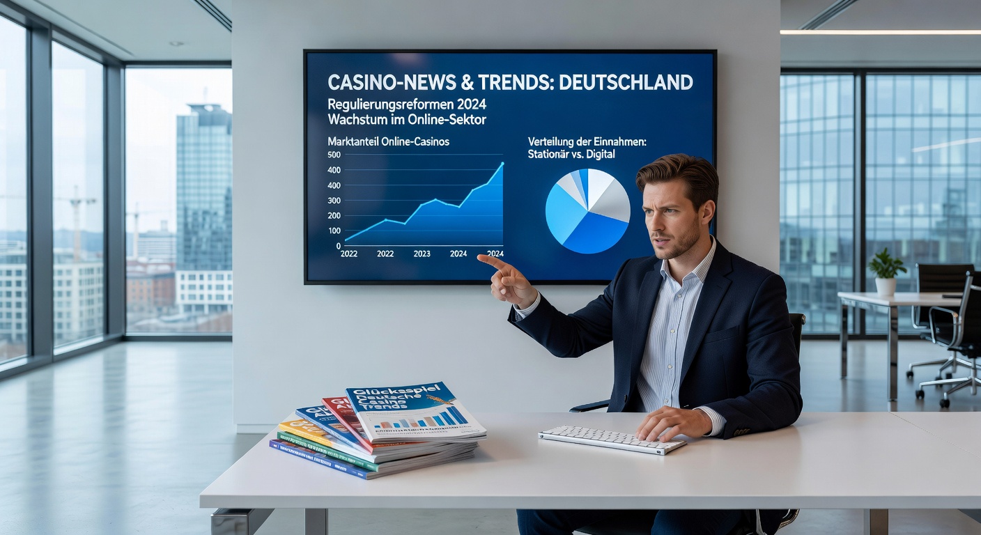 Schwarzmarkthändler mit illegalen Spielautomaten in einem versteckten Raum, beleuchtet von Polizeilichtern während einer Razzia